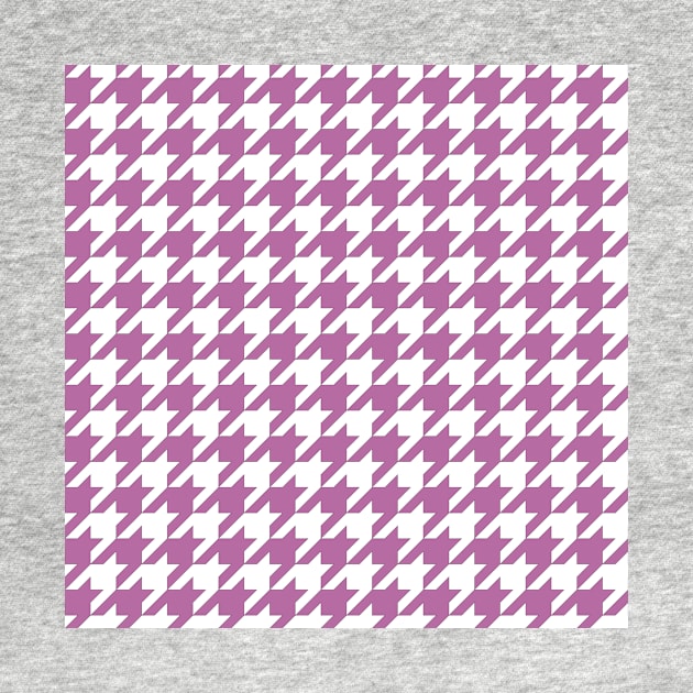 Houndstooth design in bodacious and white by DavidASmith